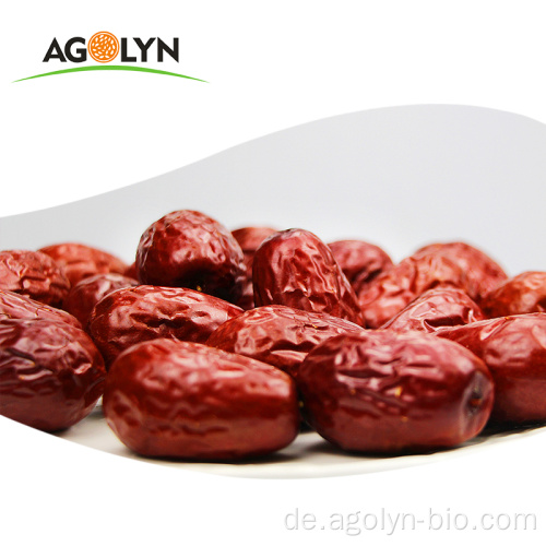 Agolyn frisches trockenes obst xinjiang rote dateln jujube